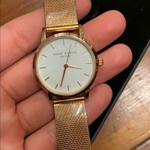 Eddie Borgo Soho Women’s rose gold watch
